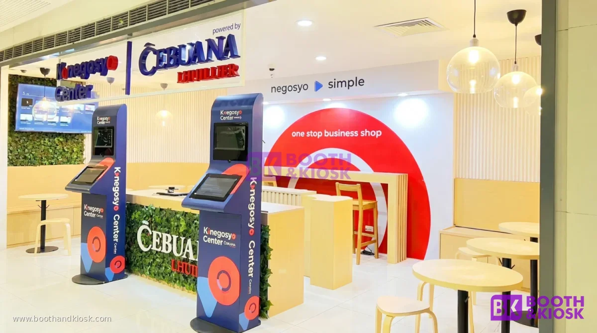Cebuana Mall Store Fitouts Custom booths. Premium kiosks.