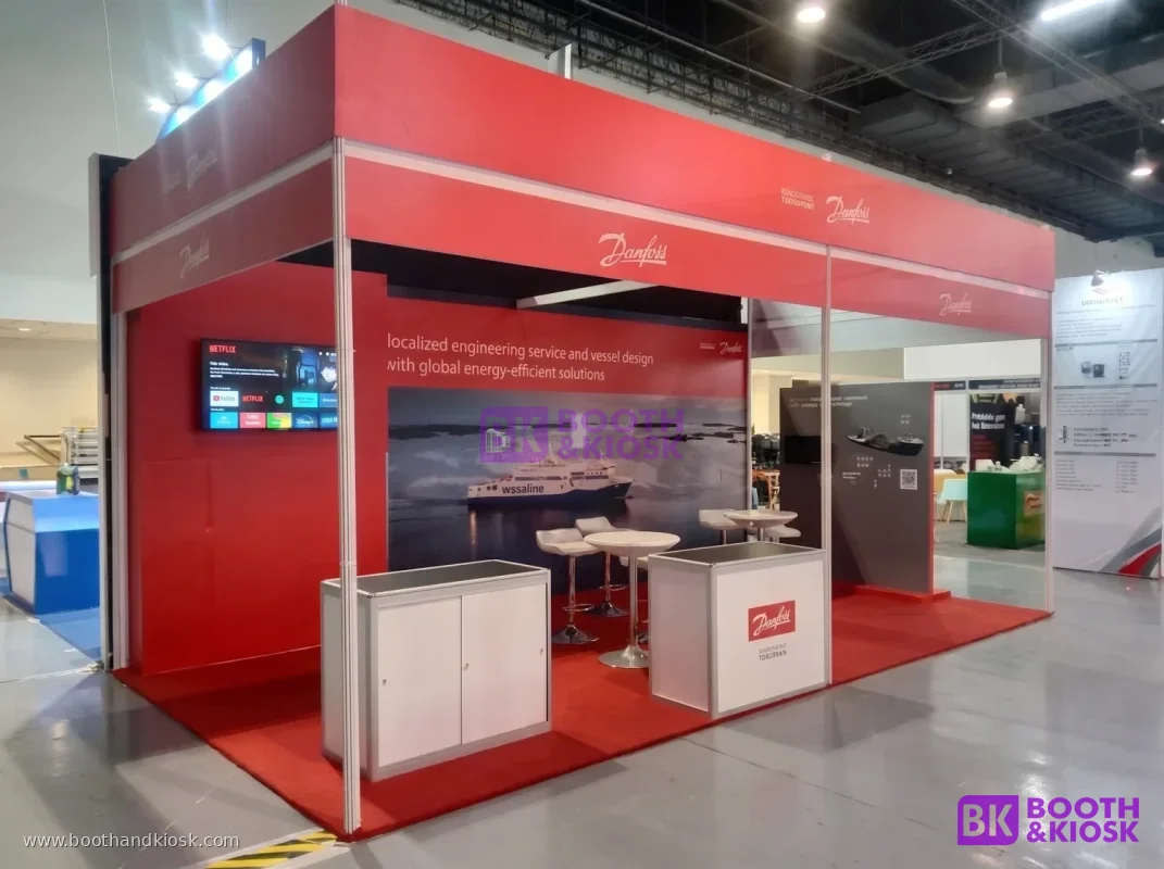 Danfoss Philippines Simple Booth Setup