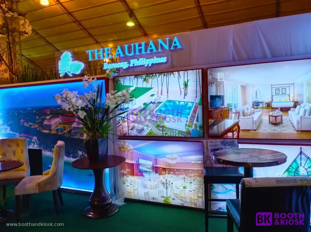 The Auhana Hotel in Boracay Booth Setup