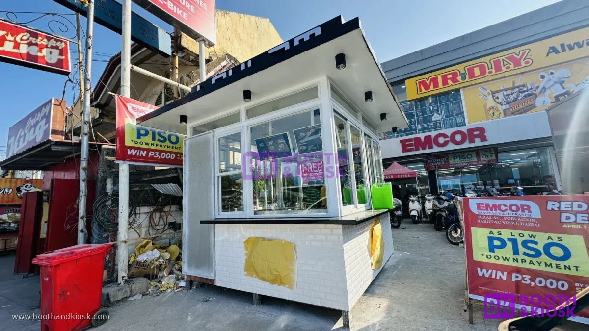 Outdoor Food Kiosk Construction in Iloilo City