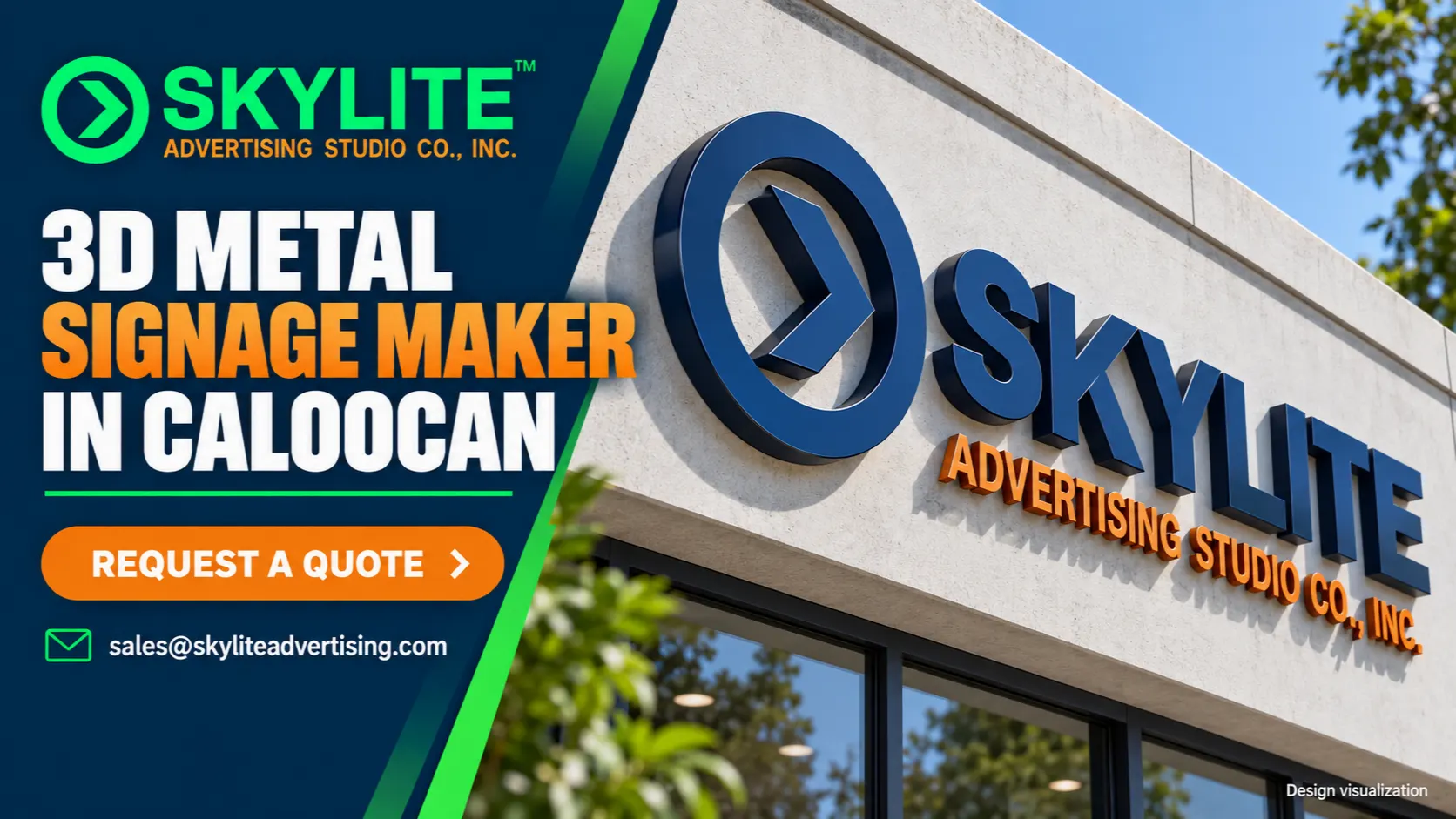 3D Metal Signage Maker in Caloocan