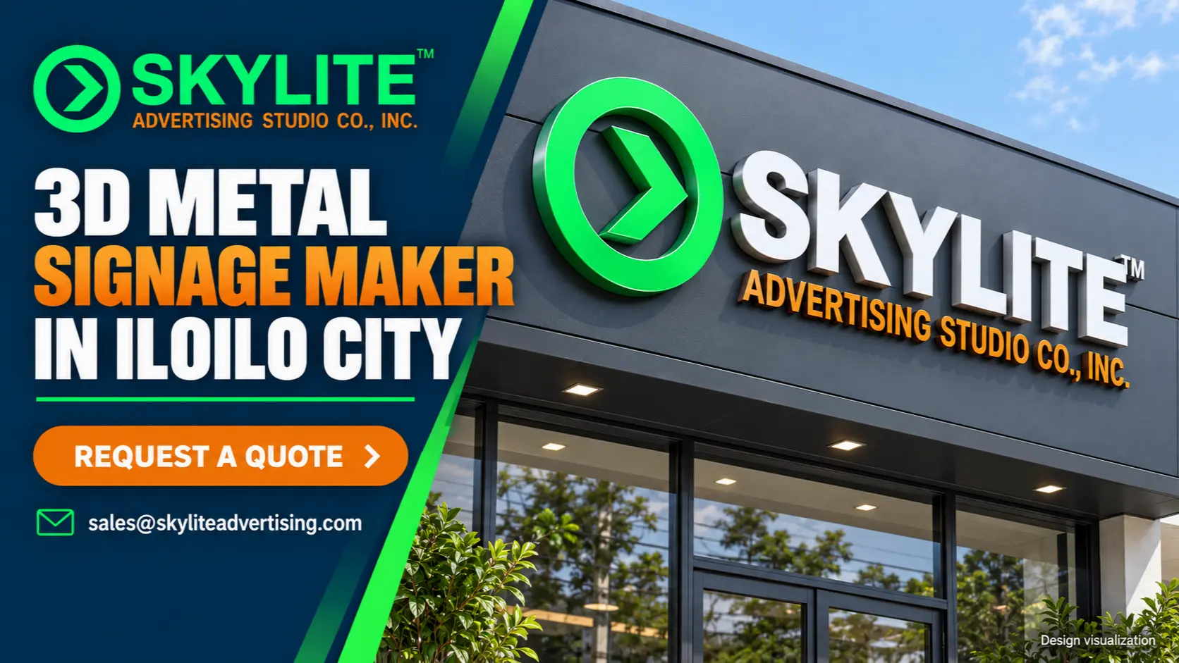 3D Metal Signage Maker in Iloilo City