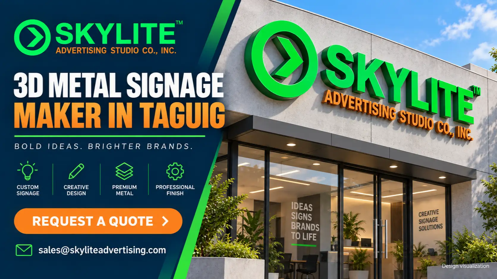 3D Metal Signage Maker in Taguig