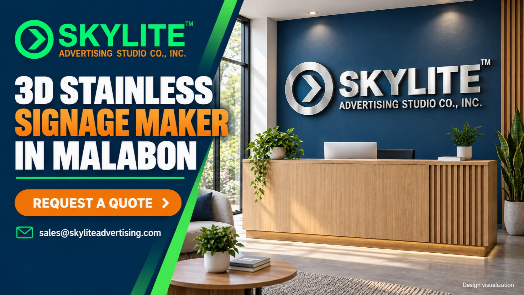 3D Stainless Signage Maker in Malabon