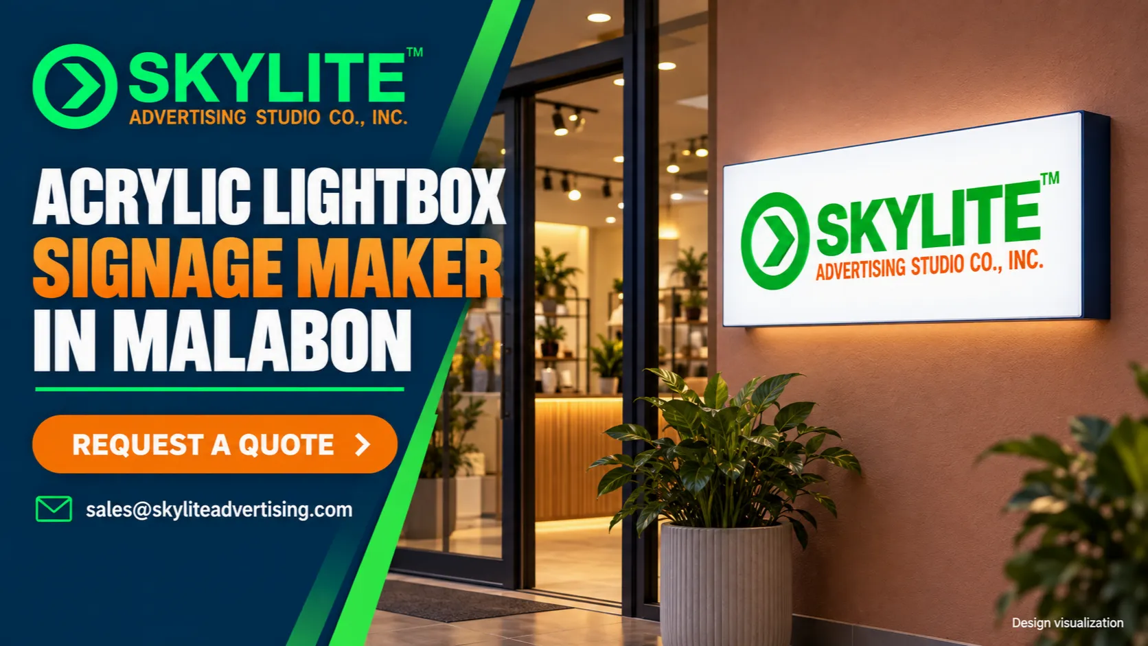 Acrylic Lightbox Signage Maker in Malabon
