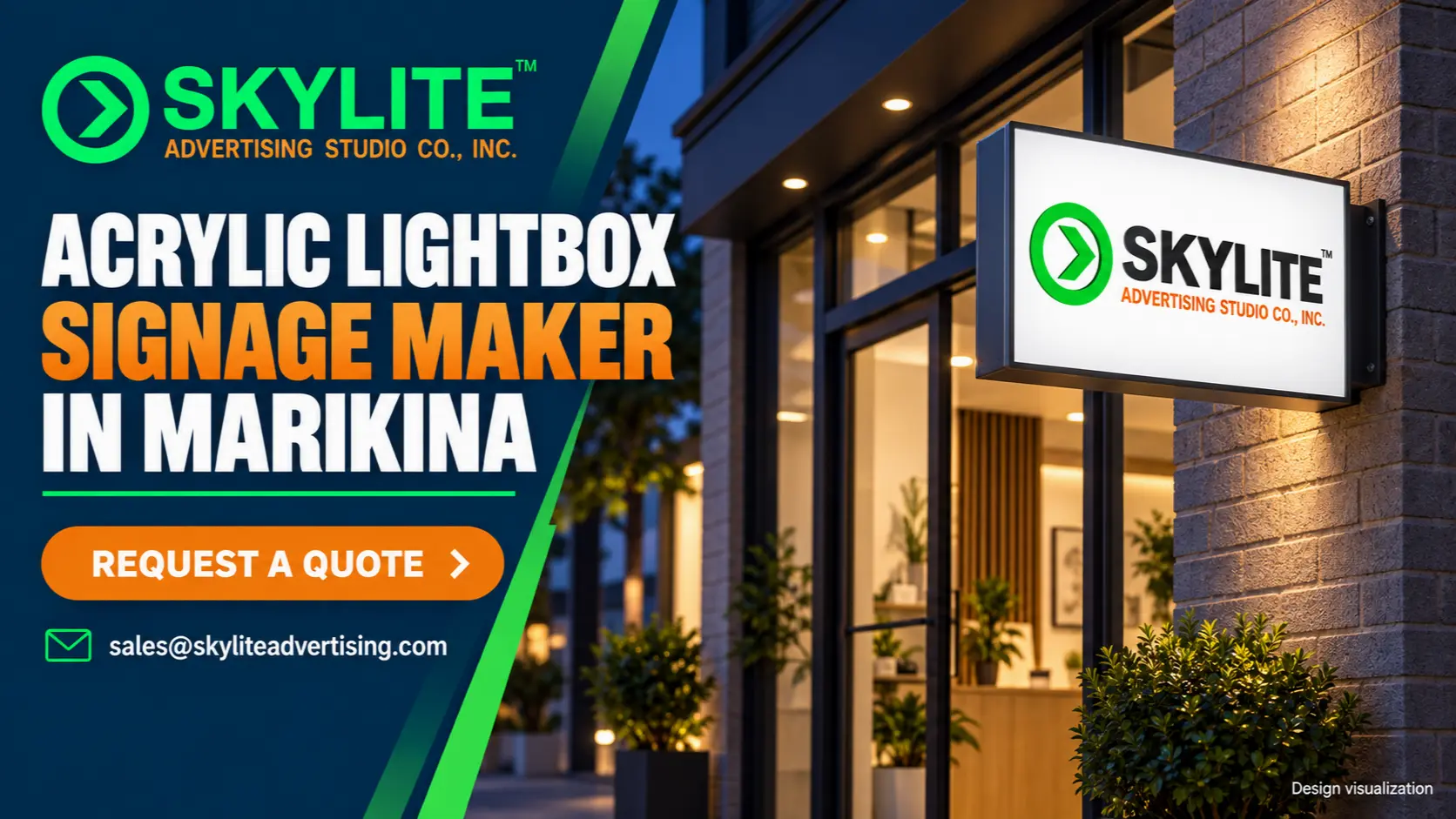 Acrylic Lightbox Signage Maker in Marikina