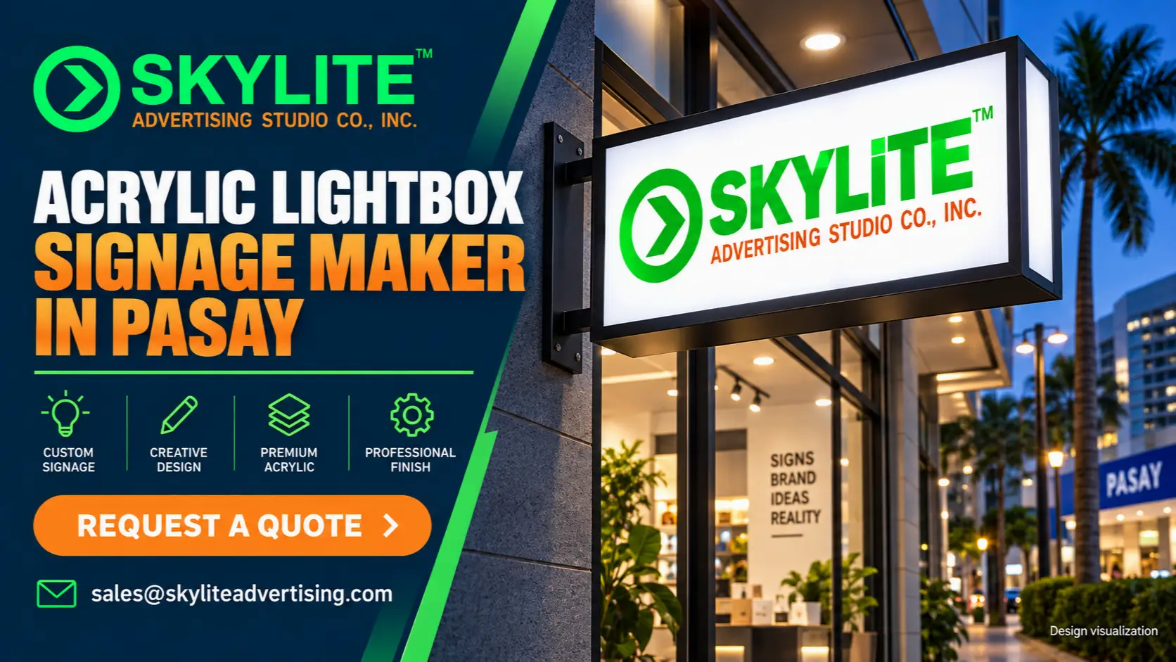 Acrylic Lightbox Signage Maker in Pasay