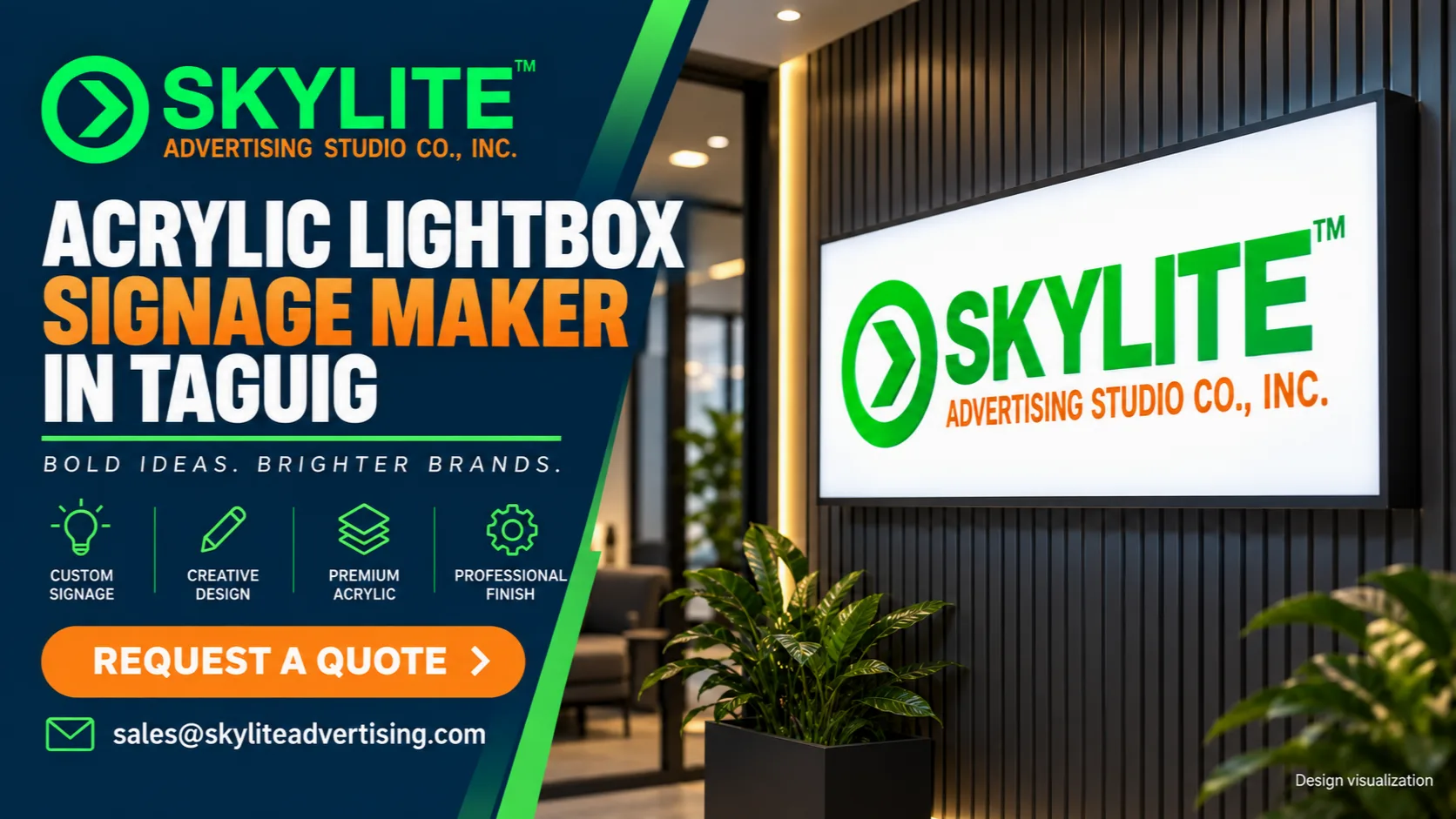 Acrylic Lightbox Signage Maker in Taguig