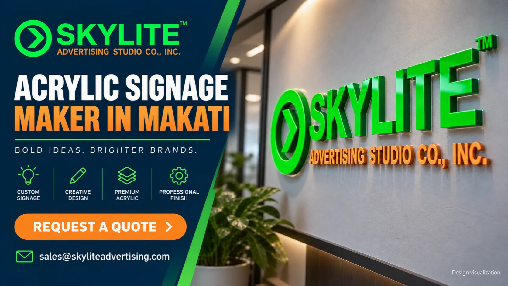 Acrylic Signage Maker in Makati