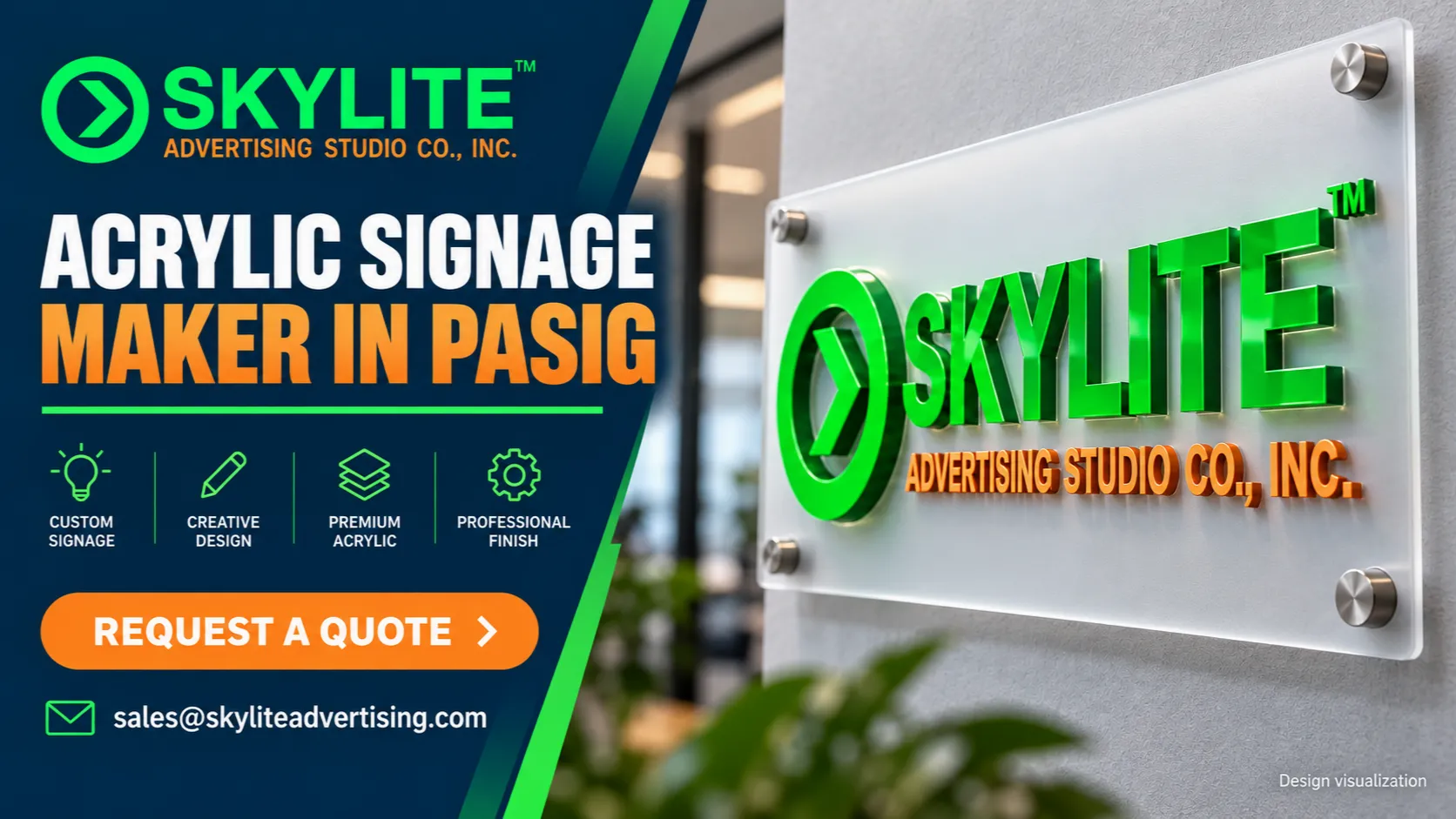 Acrylic Signage Maker in Pasig