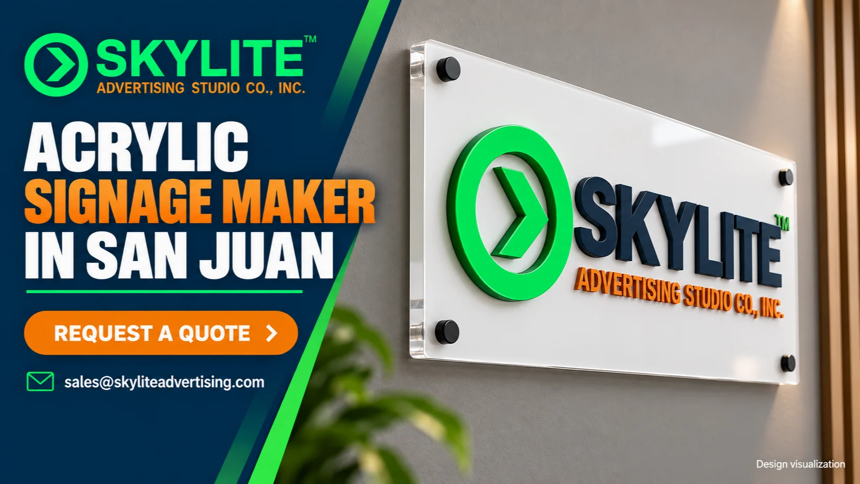 Acrylic Signage Maker in San Juan