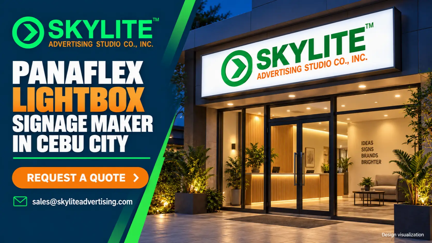 Panaflex Lightbox Signage Maker in Cebu City