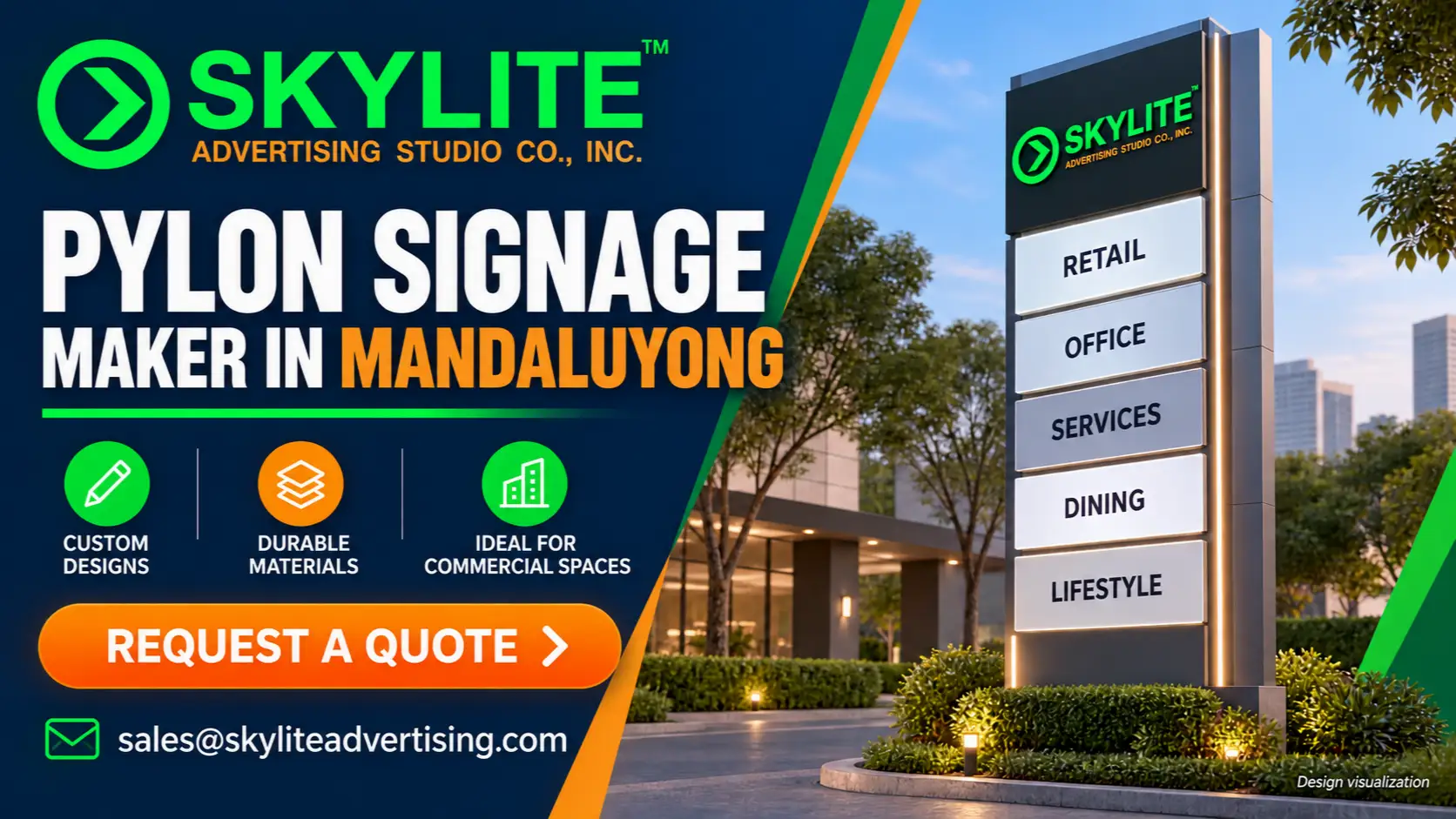 Pylon Signage Maker in Mandaluyong