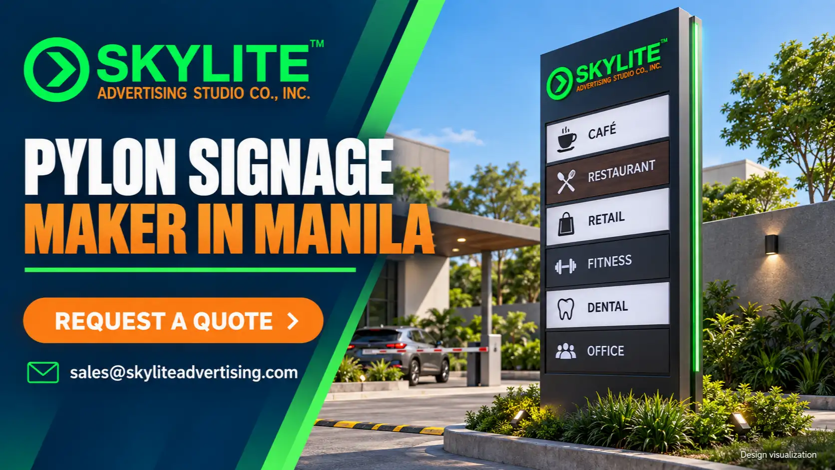 Pylon Signage Maker in Manila