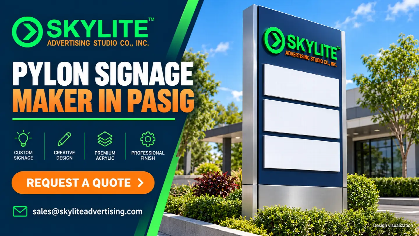 Pylon Signage Maker in Pasig