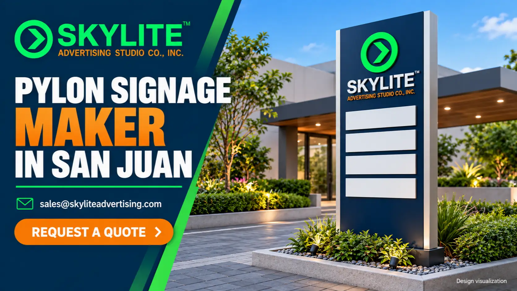 Pylon Signage Maker in San Juan