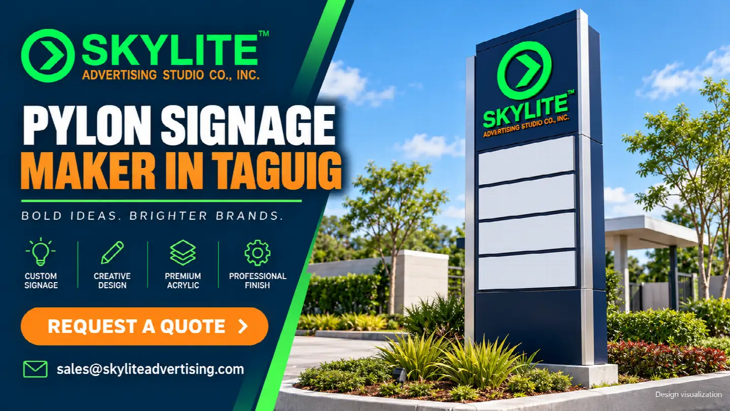 Pylon Signage Maker in Taguig