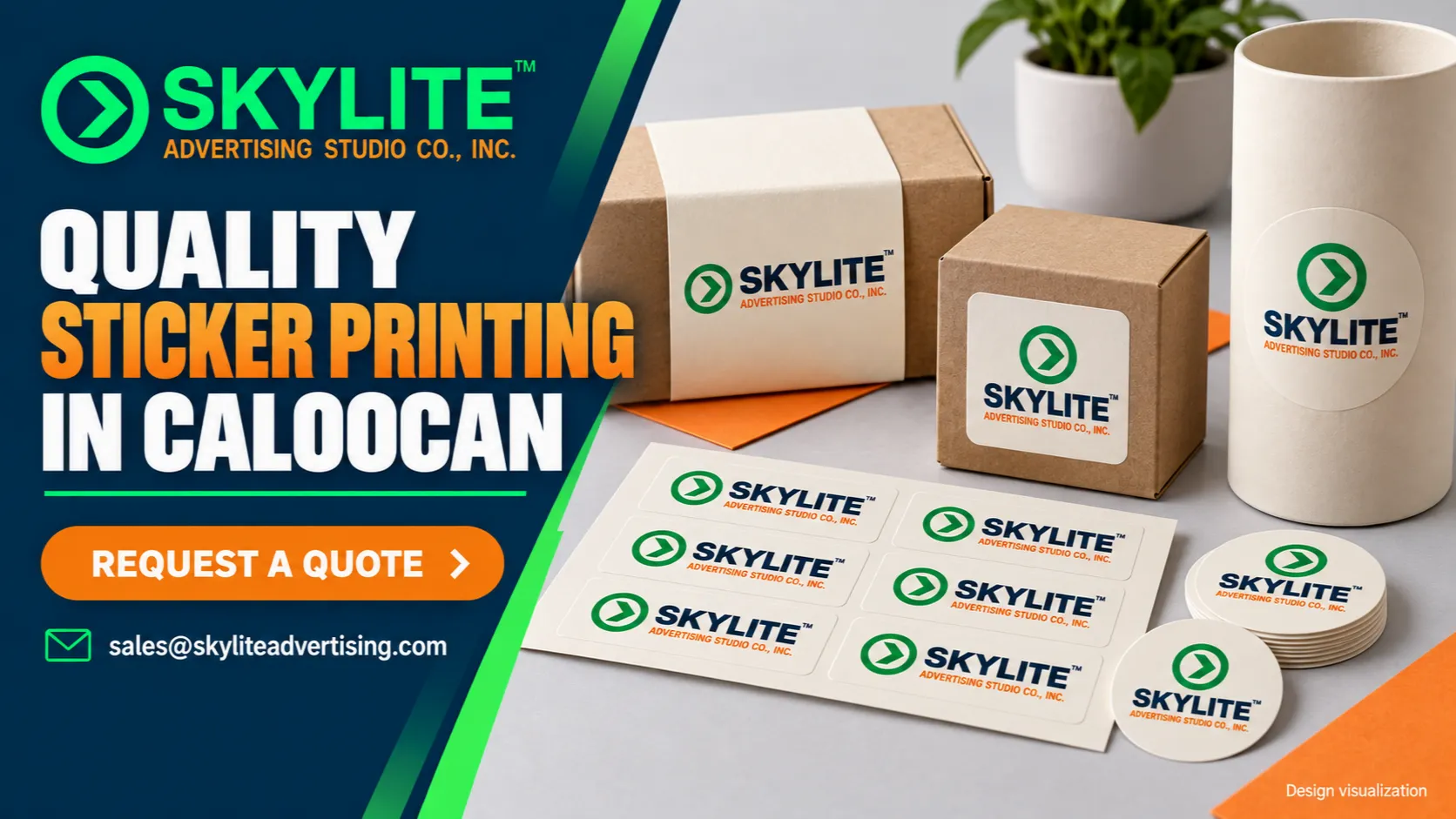 Quality Sticker Printing in Caloocan