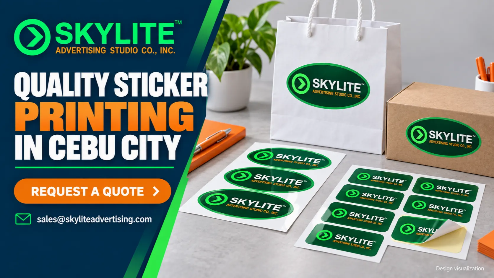 Quality Sticker Printing in Cebu City