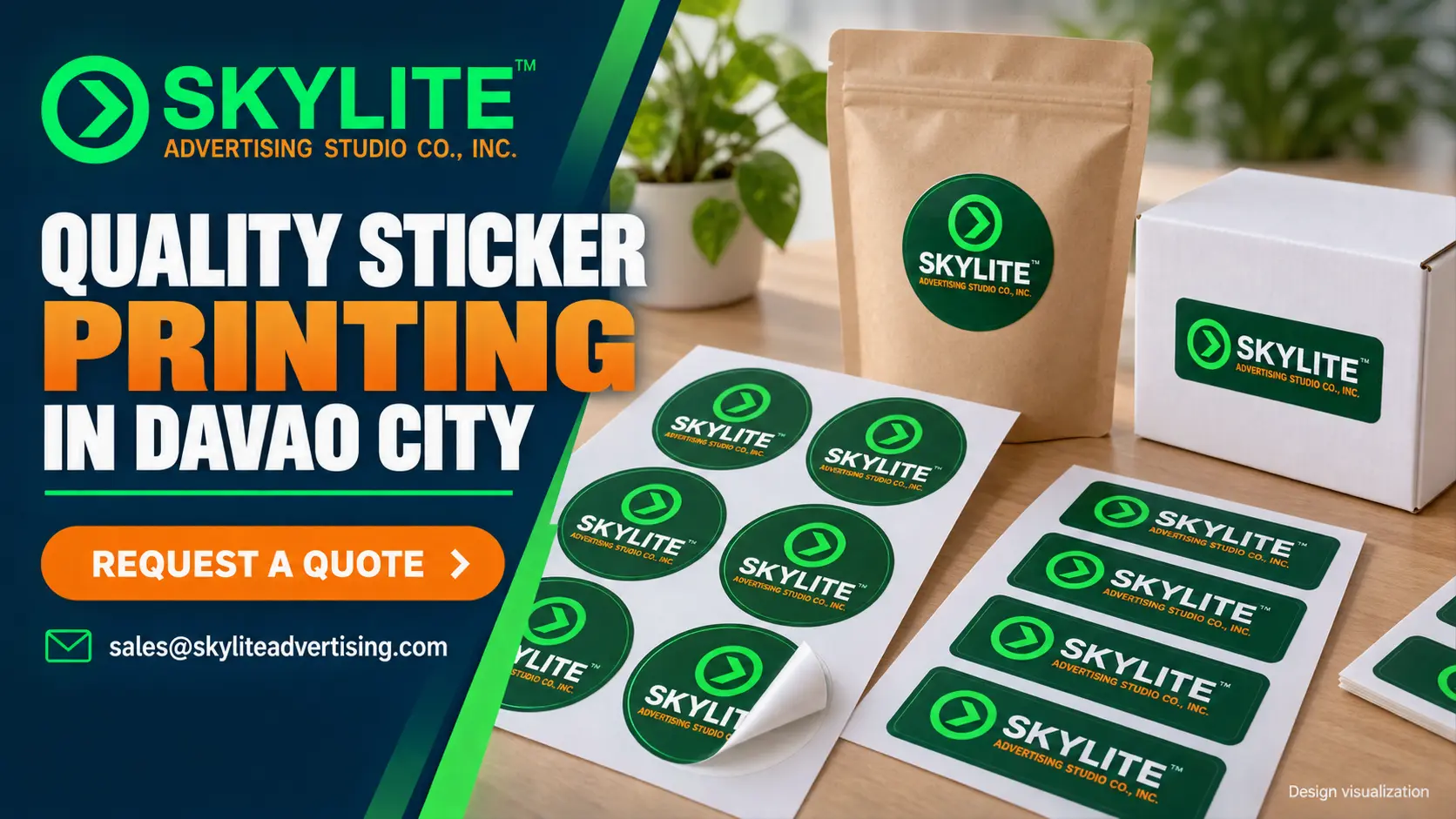 Quality Sticker Printing in Davao City