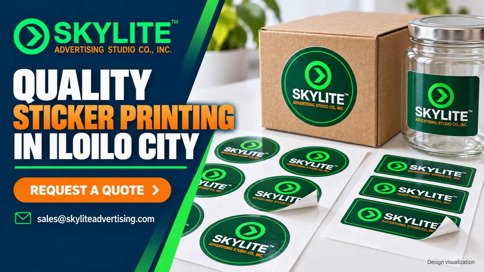 Quality Sticker Printing in Iloilo City