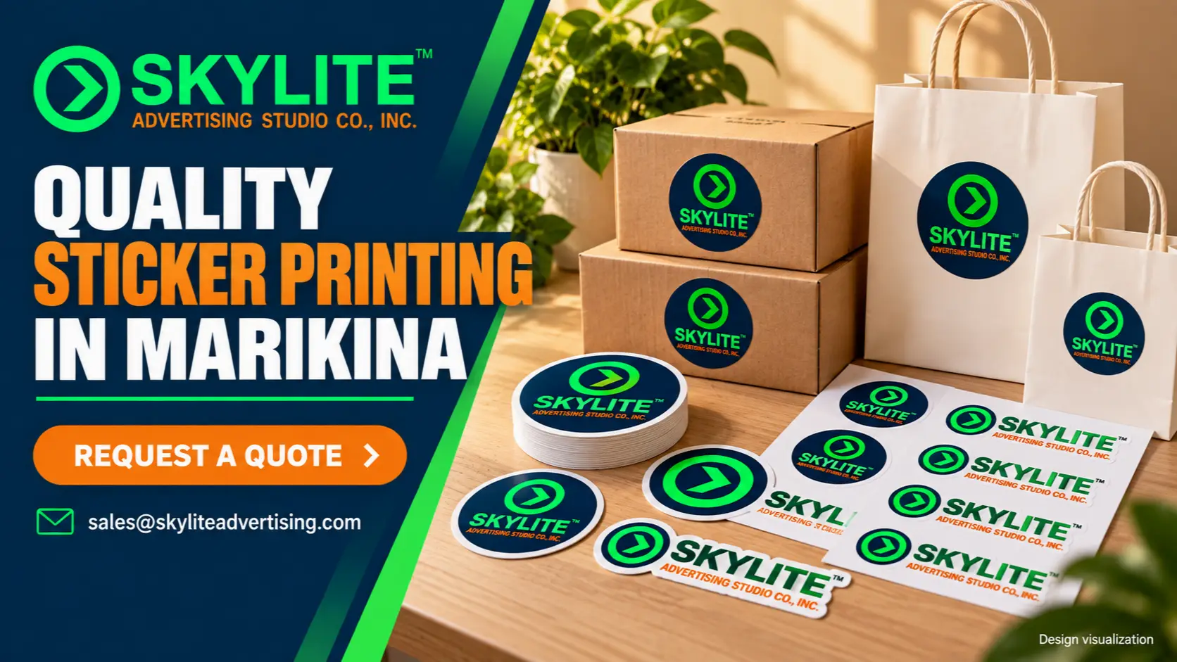 Quality Sticker Printing in Marikina
