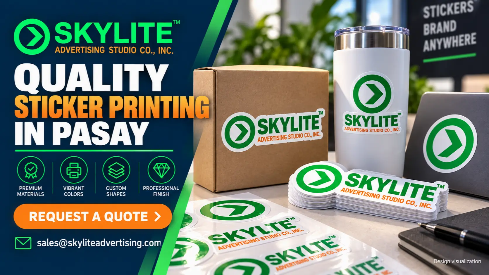 Quality Sticker Printing in Pasay