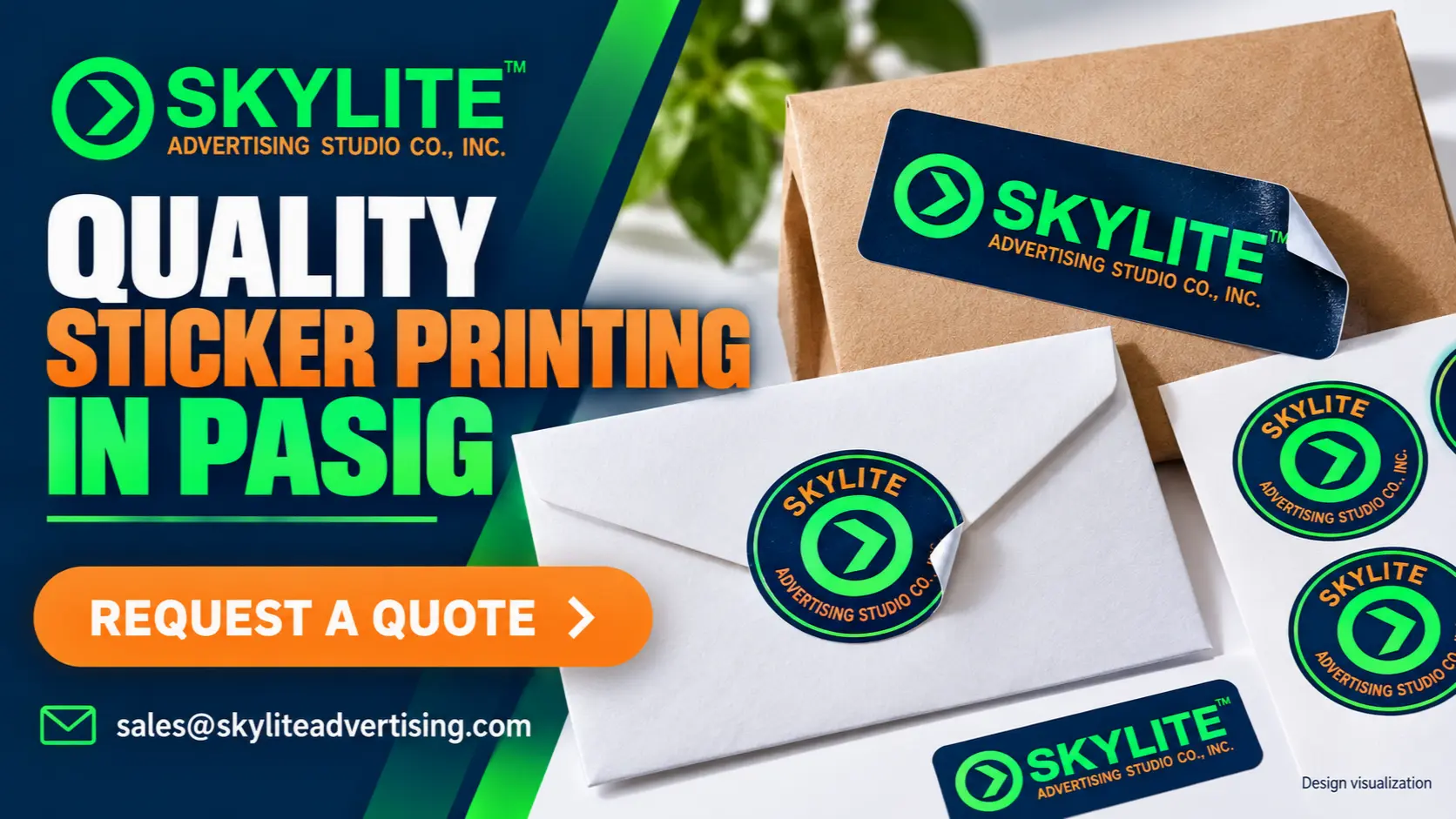 Quality Sticker Printing in Pasig