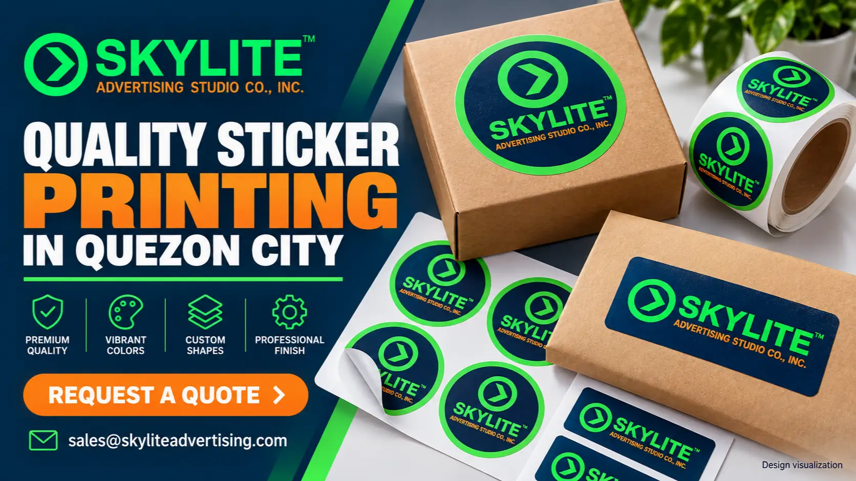 Quality Sticker Printing in Quezon City
