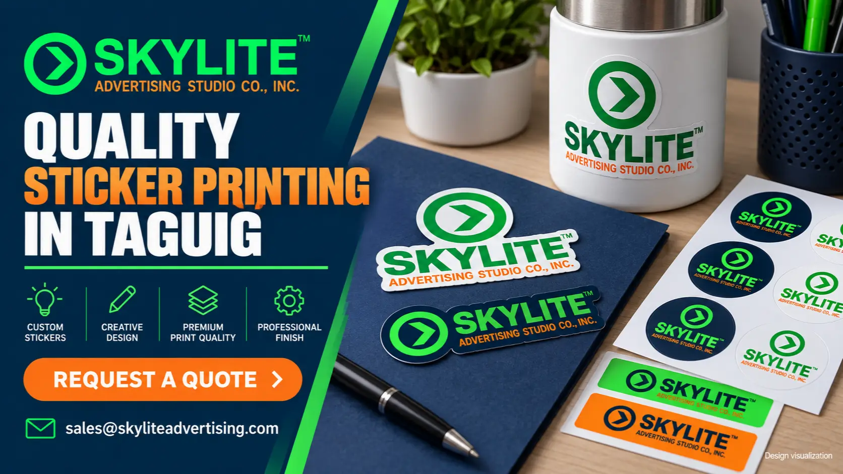 Quality Sticker Printing in Taguig