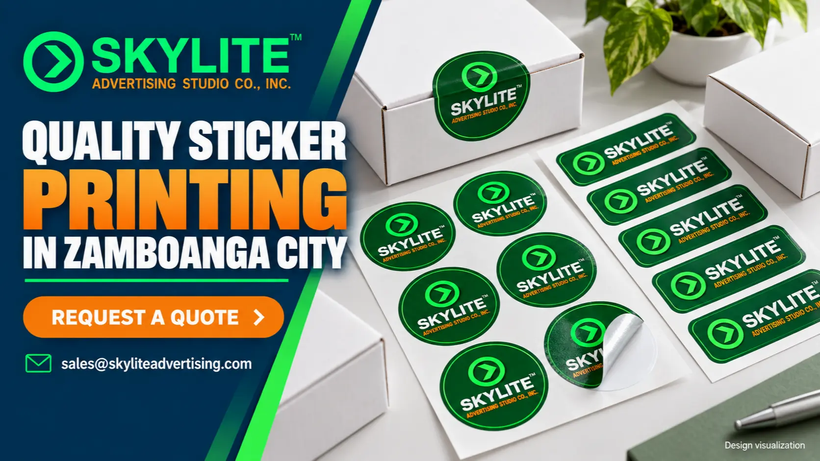 Quality Sticker Printing in Zamboanga City