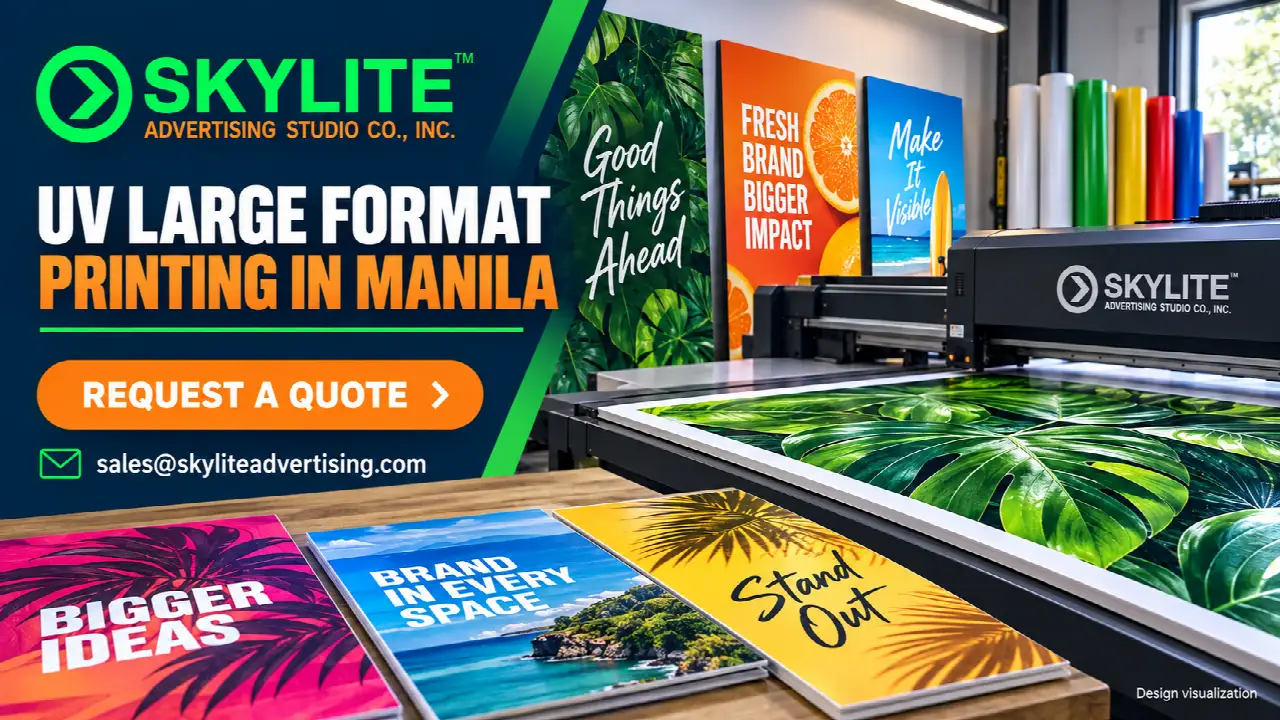 UV Large Format Printing in Manila
