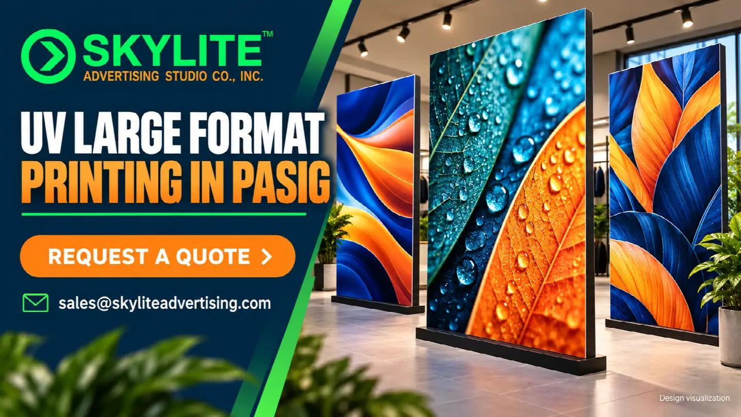 UV Large Format Printing in Pasig
