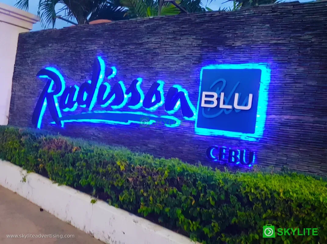 Radisson Blue by Cebu Signage Maker