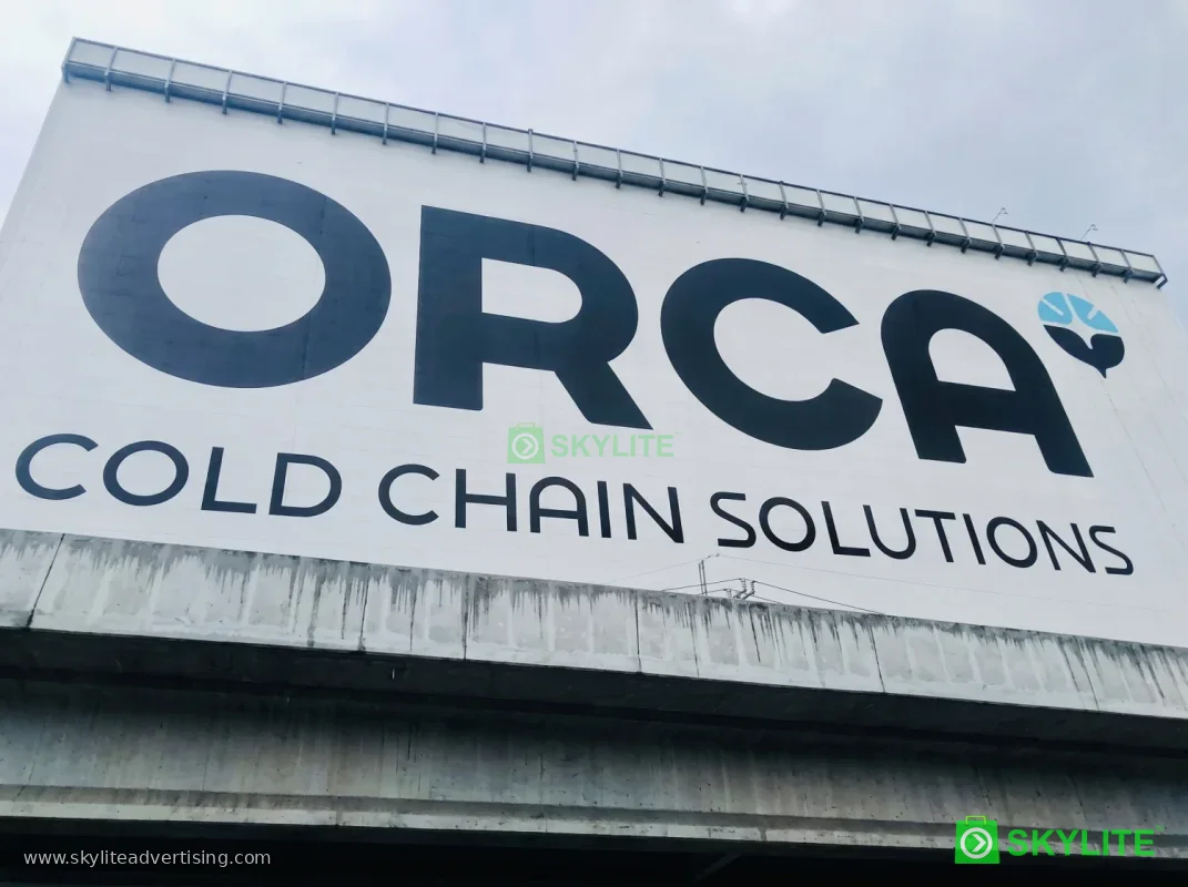 Biggest Building ID Logo Signage with ORCA –